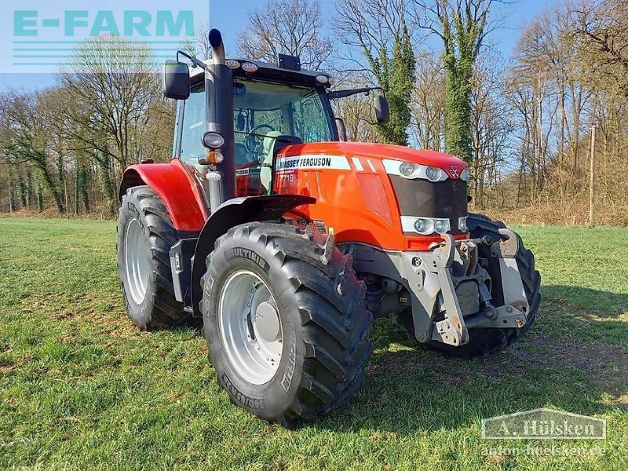 Tracteur agricole Massey Ferguson mf 7718 dyna-vt exclusive Exclusive: photos 10