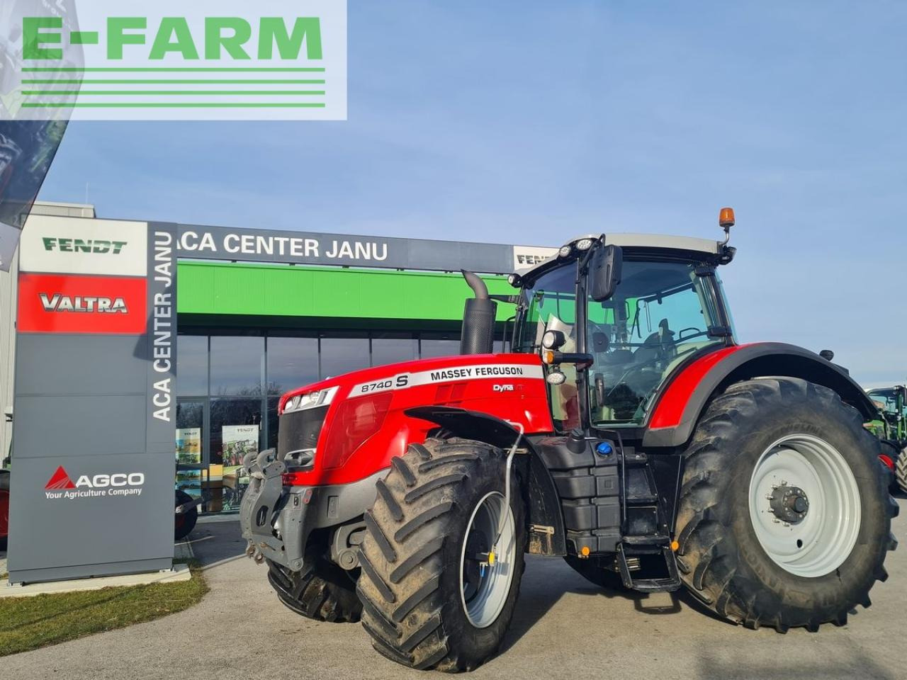 Massey Ferguson mf 8740 s efficient - Tracteur agricole: photos 1 Massey Ferguson mf 8740 s efficient - Tracteur agricole: photos 1