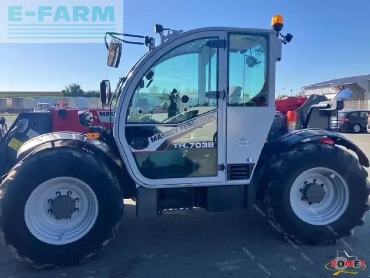 Massey Ferguson th7038 ef - Chariot télescopique: photos 4 Massey Ferguson th7038 ef - Chariot télescopique: photos 4