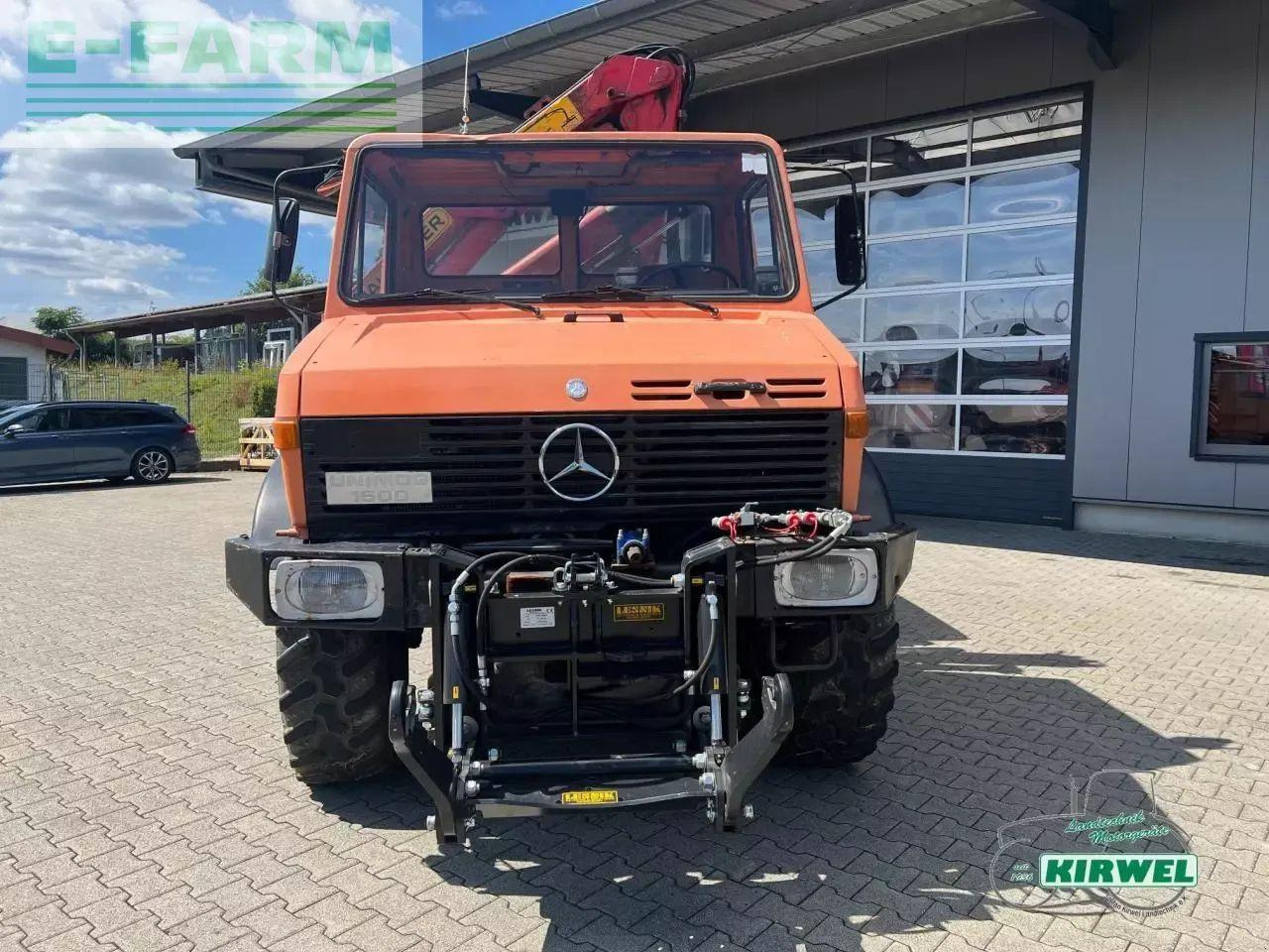 Mercedes-Benz unimog 1500 - Tracteur agricole: photos 5 Mercedes-Benz unimog 1500 - Tracteur agricole: photos 5