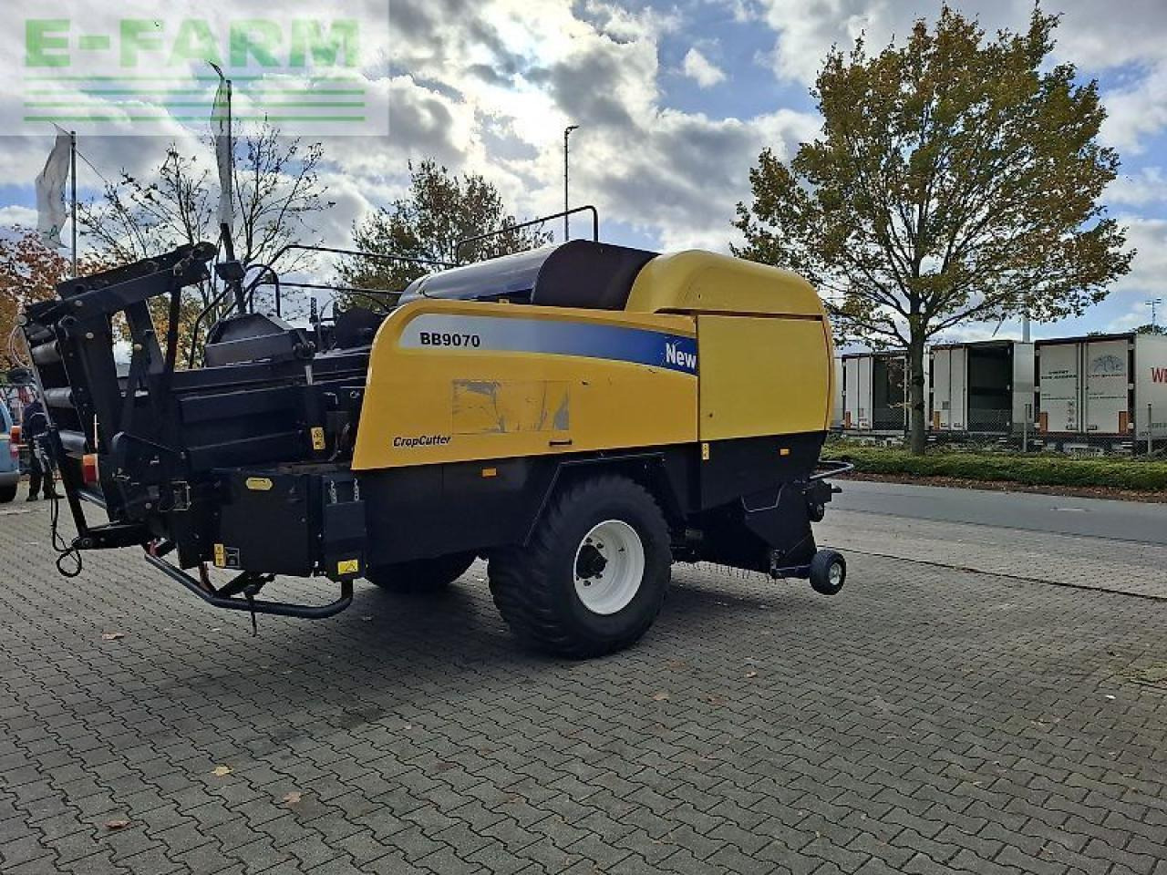Presse à balles cubiques New Holland bb 9070: photos 7 Presse à balles cubiques New Holland bb 9070: photos 7