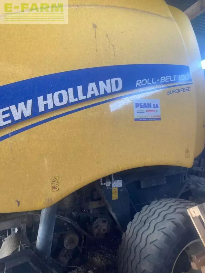 New Holland roll belt 180 - Presse à balles cubiques: photos 4 New Holland roll belt 180 - Presse à balles cubiques: photos 4