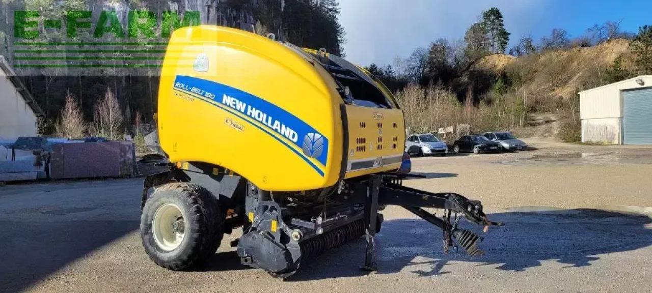 New Holland roll belt 180 cropcutter - Presse à balles cubiques: photos 4 New Holland roll belt 180 cropcutter - Presse à balles cubiques: photos 4