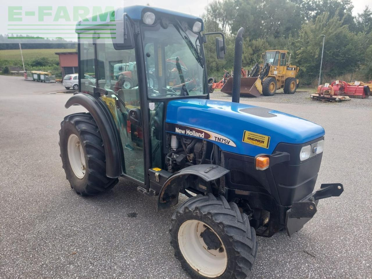 New Holland tn 75 v dt - Tracteur agricole: photos 1 New Holland tn 75 v dt - Tracteur agricole: photos 1