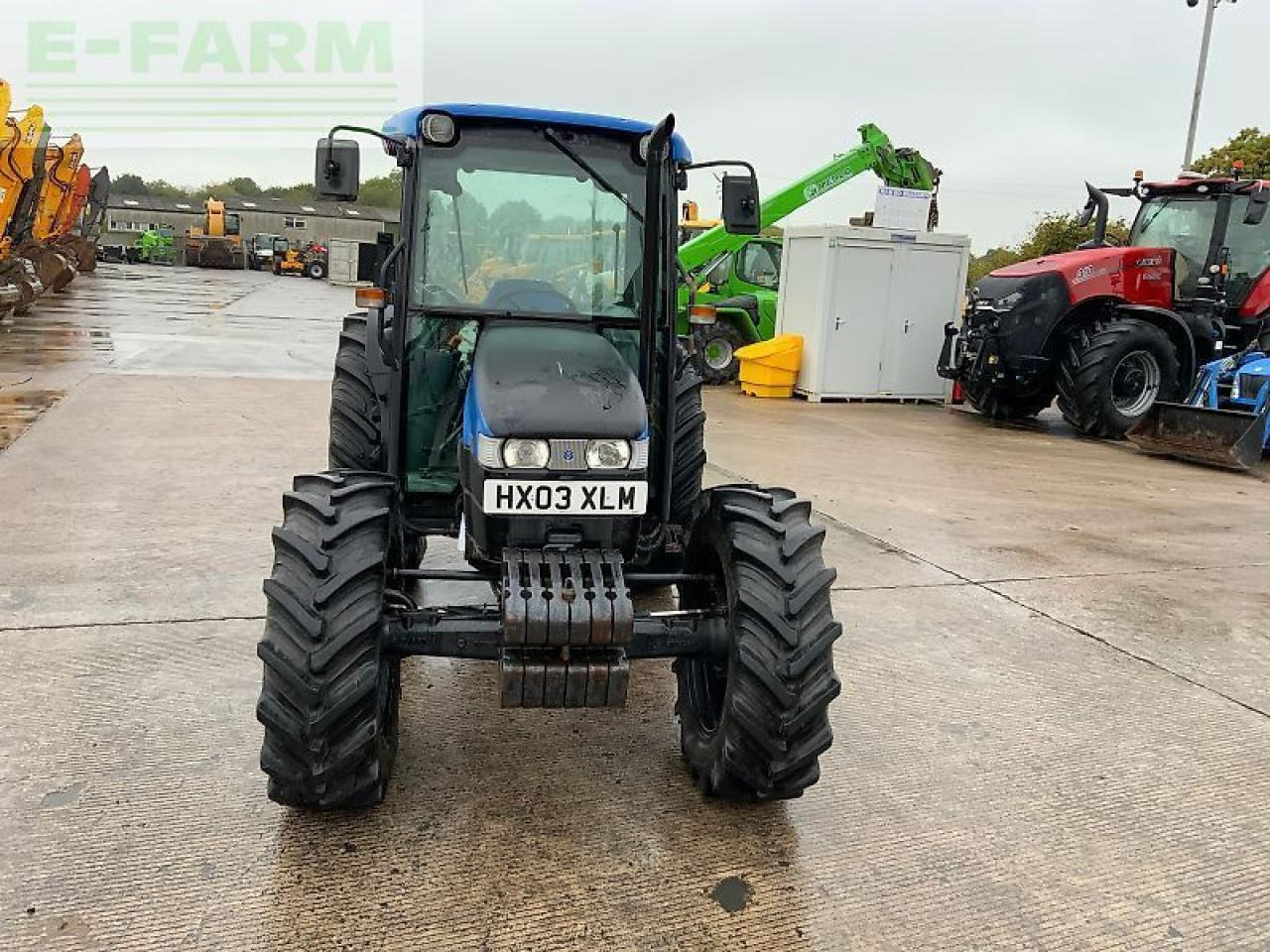 New Holland tn75s super steer tractor (st24490) S - Tracteur agricole: photos 5 New Holland tn75s super steer tractor (st24490) S - Tracteur agricole: photos 5
