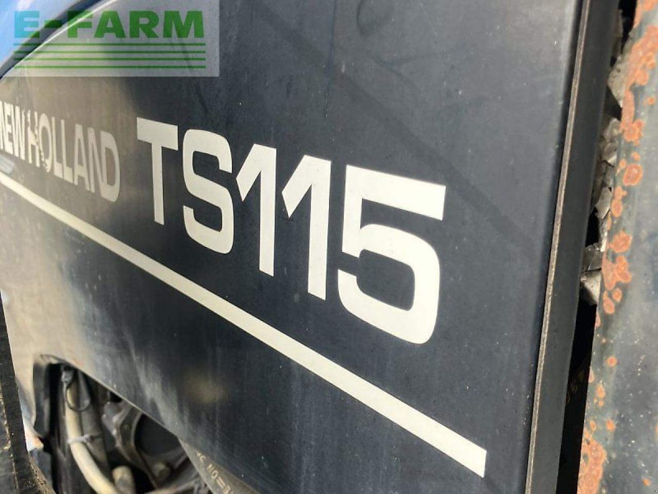 Tracteur agricole New Holland ts 115: photos 9 Tracteur agricole New Holland ts 115: photos 9