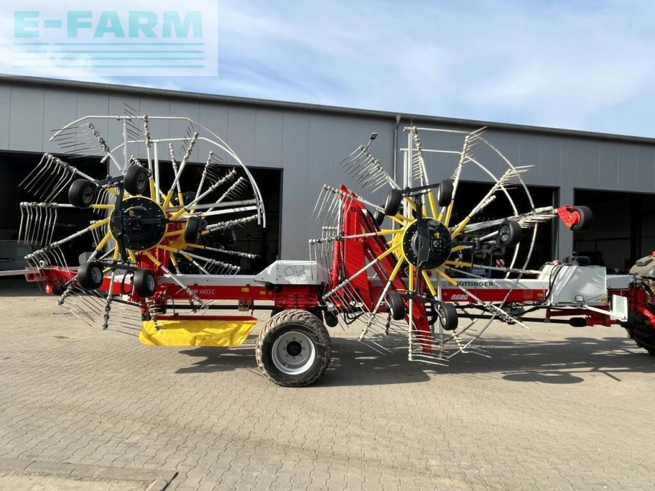 Pöttinger top 1403 c - Faneuse: photos 5 Pöttinger top 1403 c - Faneuse: photos 5