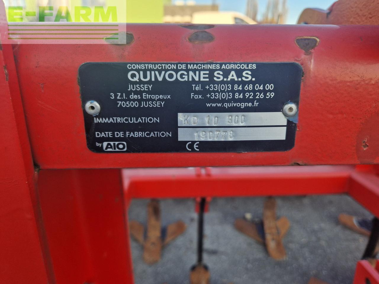 Bineuse Quivogne Maxiculteur: photos 8