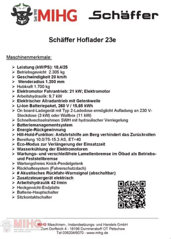 Schäffer 23e mit kabine - Chargeuse sur pneus: photos 3 Schäffer 23e mit kabine - Chargeuse sur pneus: photos 3
