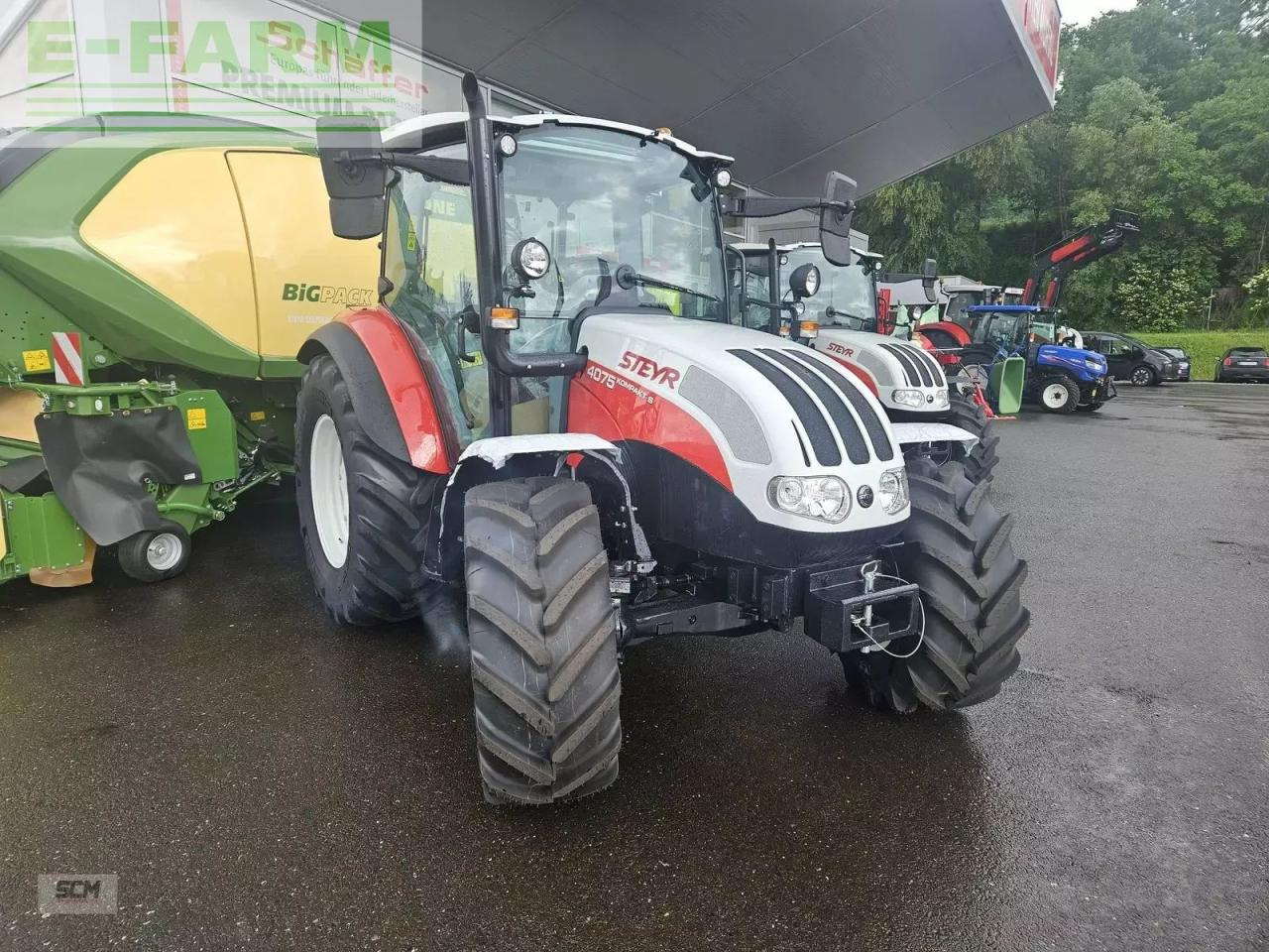 Steyr 4075 kompakt s (stage v) - Tracteur agricole: photos 2 Steyr 4075 kompakt s (stage v) - Tracteur agricole: photos 2