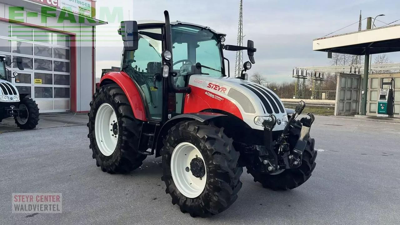 Steyr 4085 kompakt et profi - Tracteur agricole: photos 1 Steyr 4085 kompakt et profi - Tracteur agricole: photos 1