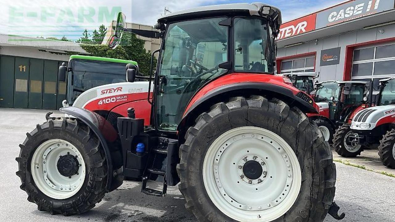 Steyr 4100 multi - Tracteur agricole: photos 5 Steyr 4100 multi - Tracteur agricole: photos 5