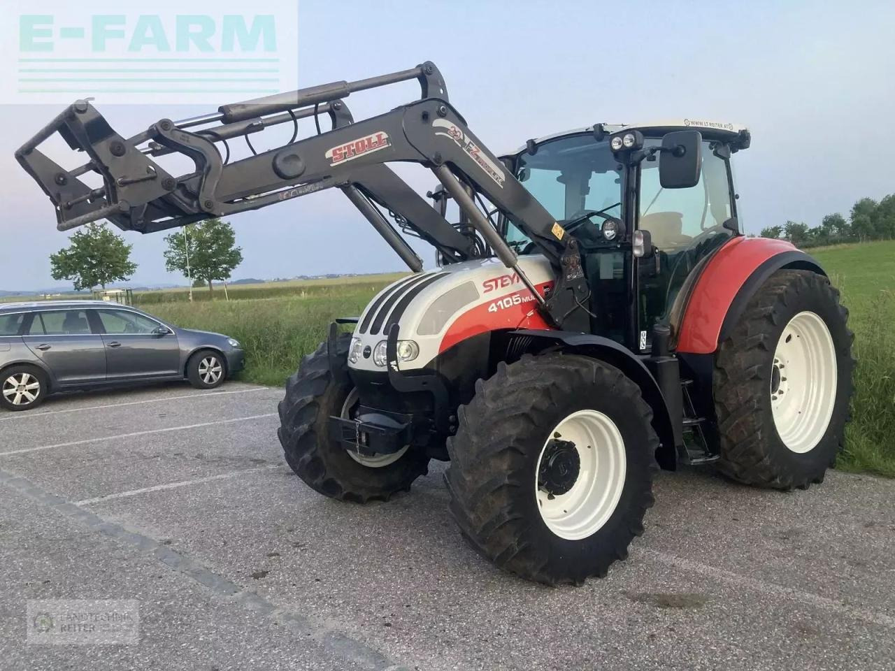 Steyr 4105 multi profi - Tracteur agricole: photos 5 Steyr 4105 multi profi - Tracteur agricole: photos 5