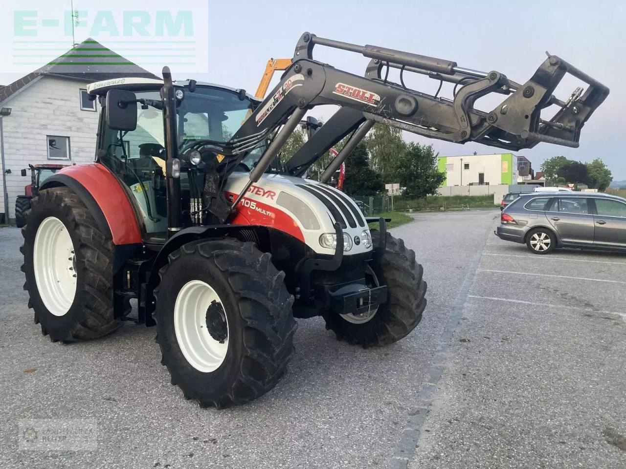 Steyr 4105 multi profi - Tracteur agricole: photos 1 Steyr 4105 multi profi - Tracteur agricole: photos 1