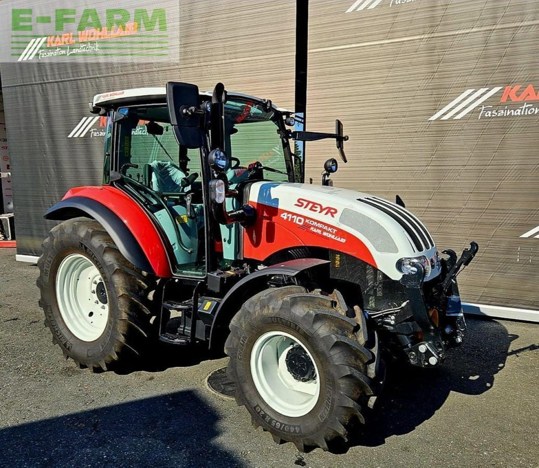 Steyr 4110 kompakt (stage v) - Tracteur agricole: photos 1 Steyr 4110 kompakt (stage v) - Tracteur agricole: photos 1