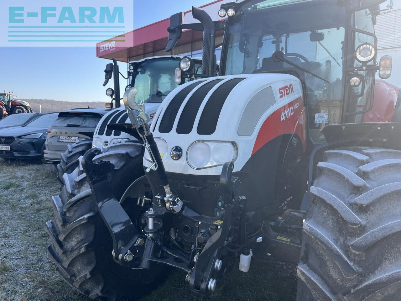 Steyr 4110 multi (stage v) - Tracteur agricole: photos 2 Steyr 4110 multi (stage v) - Tracteur agricole: photos 2