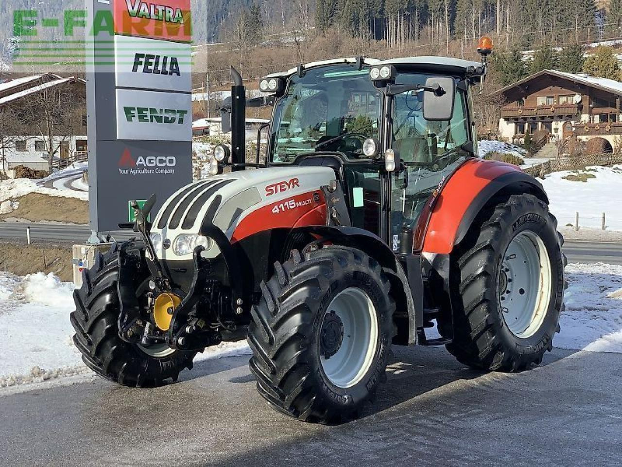 Steyr 4115 multi - Tracteur agricole: photos 2 Steyr 4115 multi - Tracteur agricole: photos 2