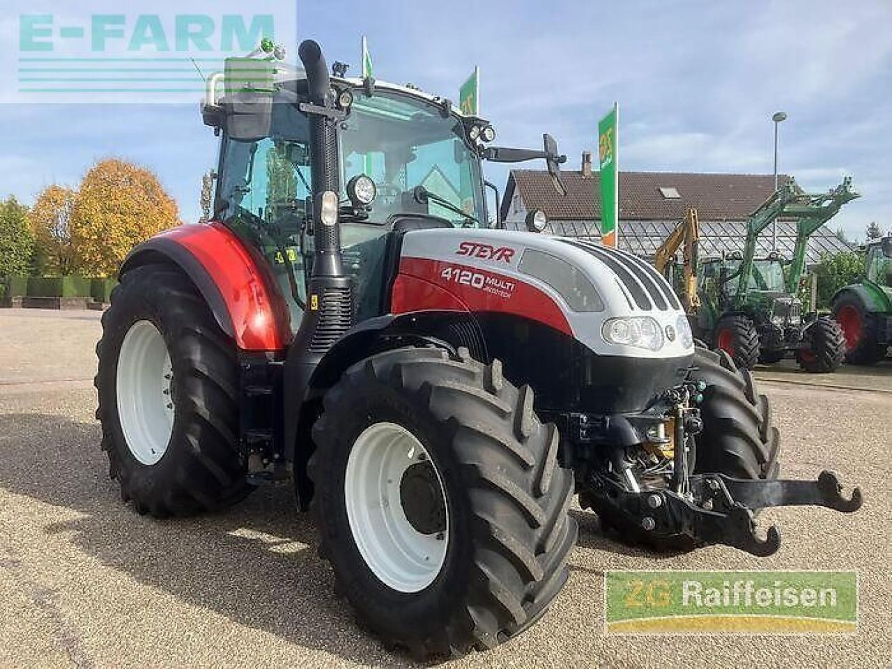 Steyr 4120 multi - Tracteur agricole: photos 3 Steyr 4120 multi - Tracteur agricole: photos 3