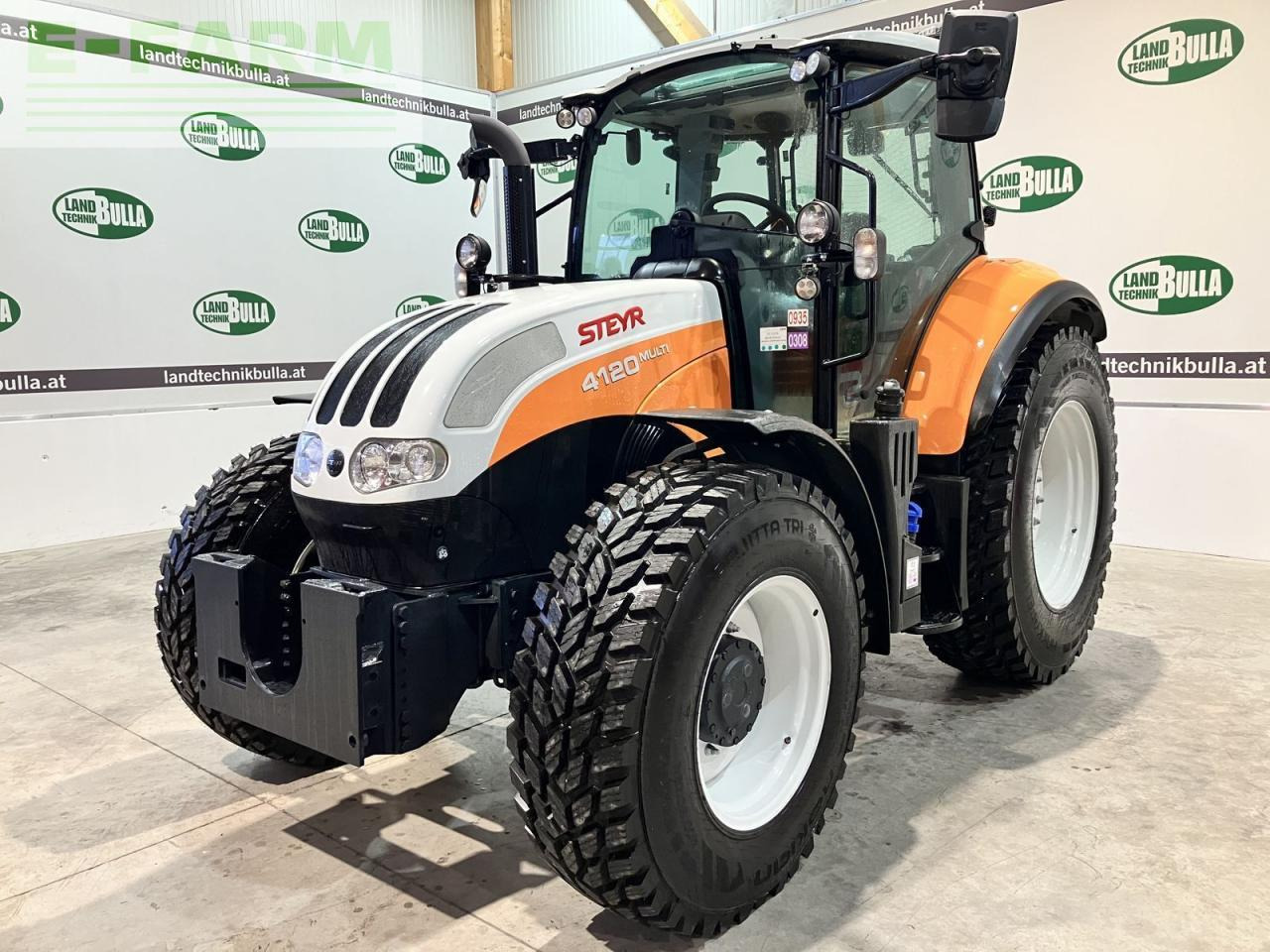 Steyr 4120 multi (stage v) - Tracteur agricole: photos 1 Steyr 4120 multi (stage v) - Tracteur agricole: photos 1
