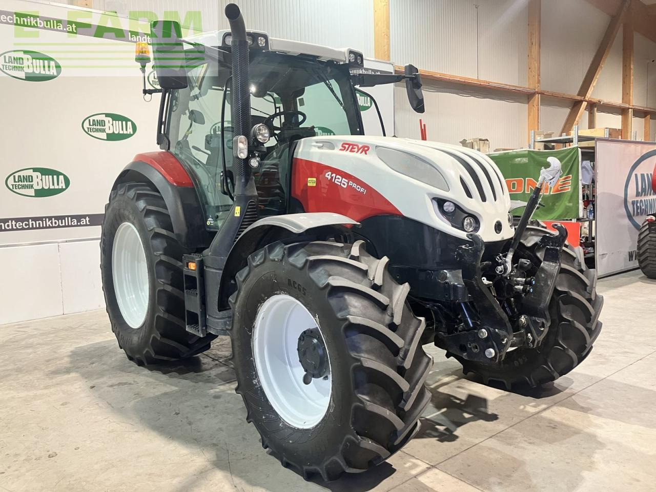 Steyr 4125 profi - Tracteur agricole: photos 2 Steyr 4125 profi - Tracteur agricole: photos 2