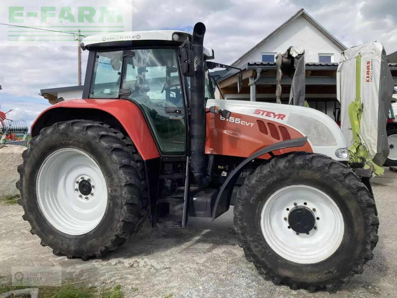 Steyr 6155 cvt komfort - Tracteur agricole: photos 4 Steyr 6155 cvt komfort - Tracteur agricole: photos 4
