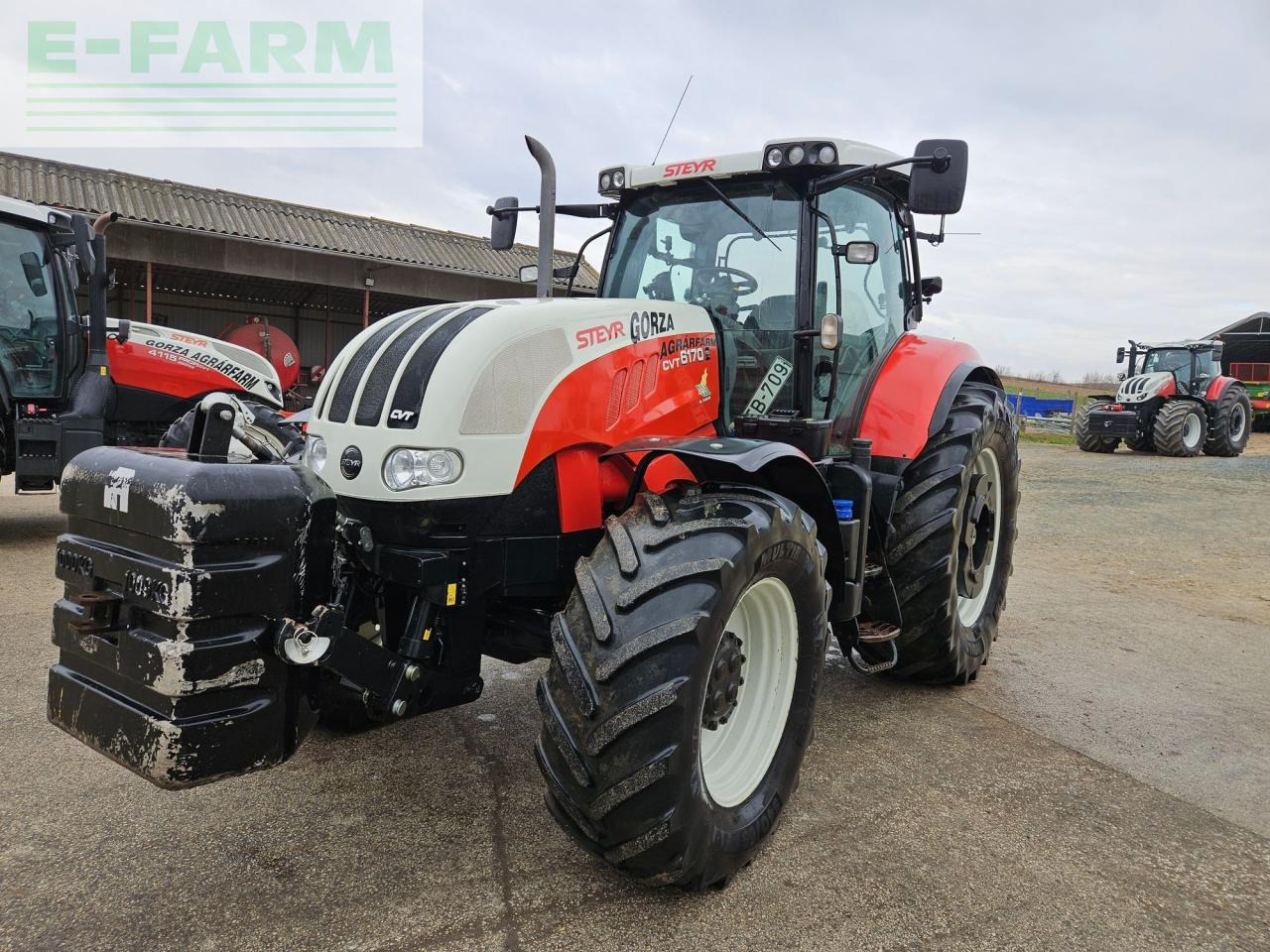 Steyr 6170 CVT - Tracteur agricole: photos 3 Steyr 6170 CVT - Tracteur agricole: photos 3