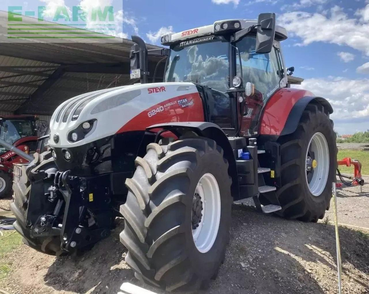 Steyr 6240 absolut cvt CVT - Tracteur agricole: photos 2 Steyr 6240 absolut cvt CVT - Tracteur agricole: photos 2
