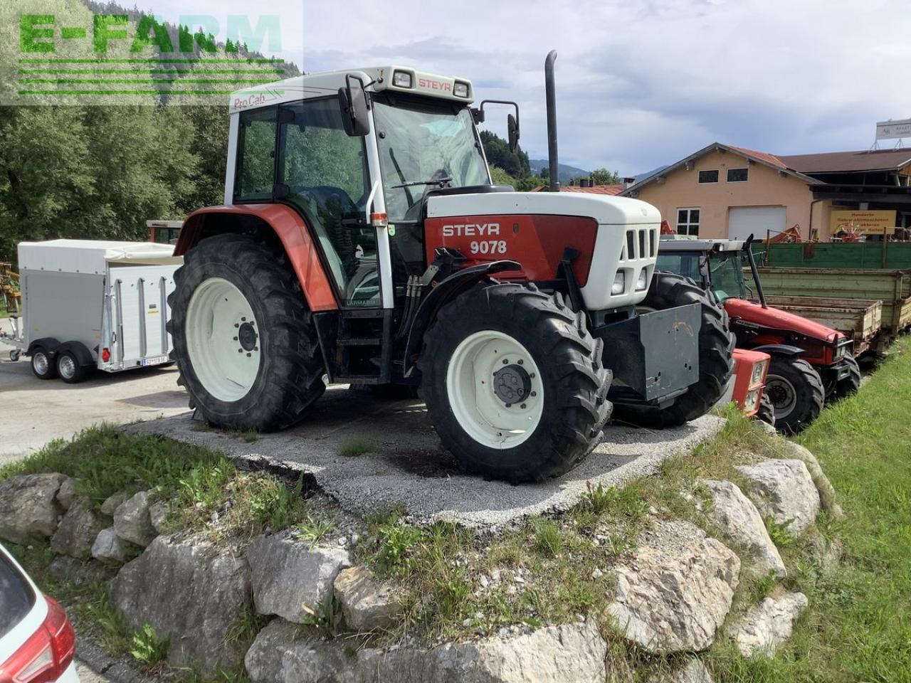 Steyr 9078 a t - Tracteur agricole: photos 1 Steyr 9078 a t - Tracteur agricole: photos 1