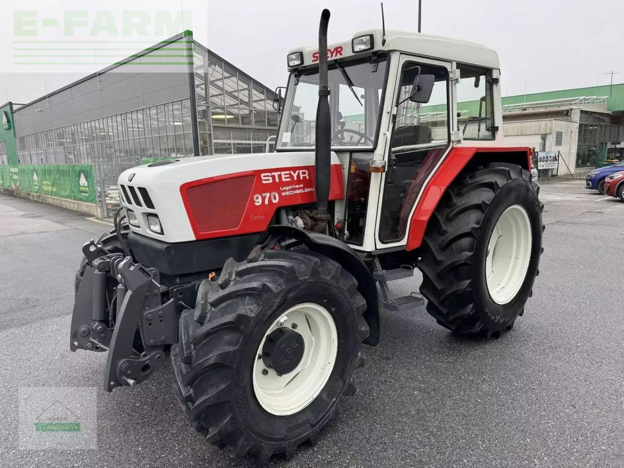 Steyr 970 a t - Tracteur agricole: photos 1 Steyr 970 a t - Tracteur agricole: photos 1