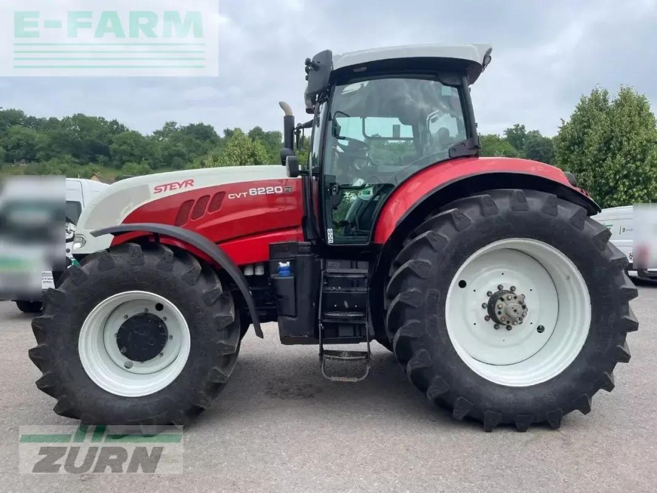 Steyr cvt 6220 - Tracteur agricole: photos 2 Steyr cvt 6220 - Tracteur agricole: photos 2