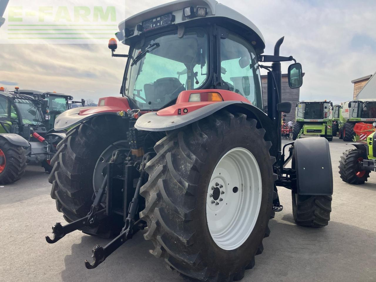 Steyr profi 4115 - Tracteur agricole: photos 5 Steyr profi 4115 - Tracteur agricole: photos 5