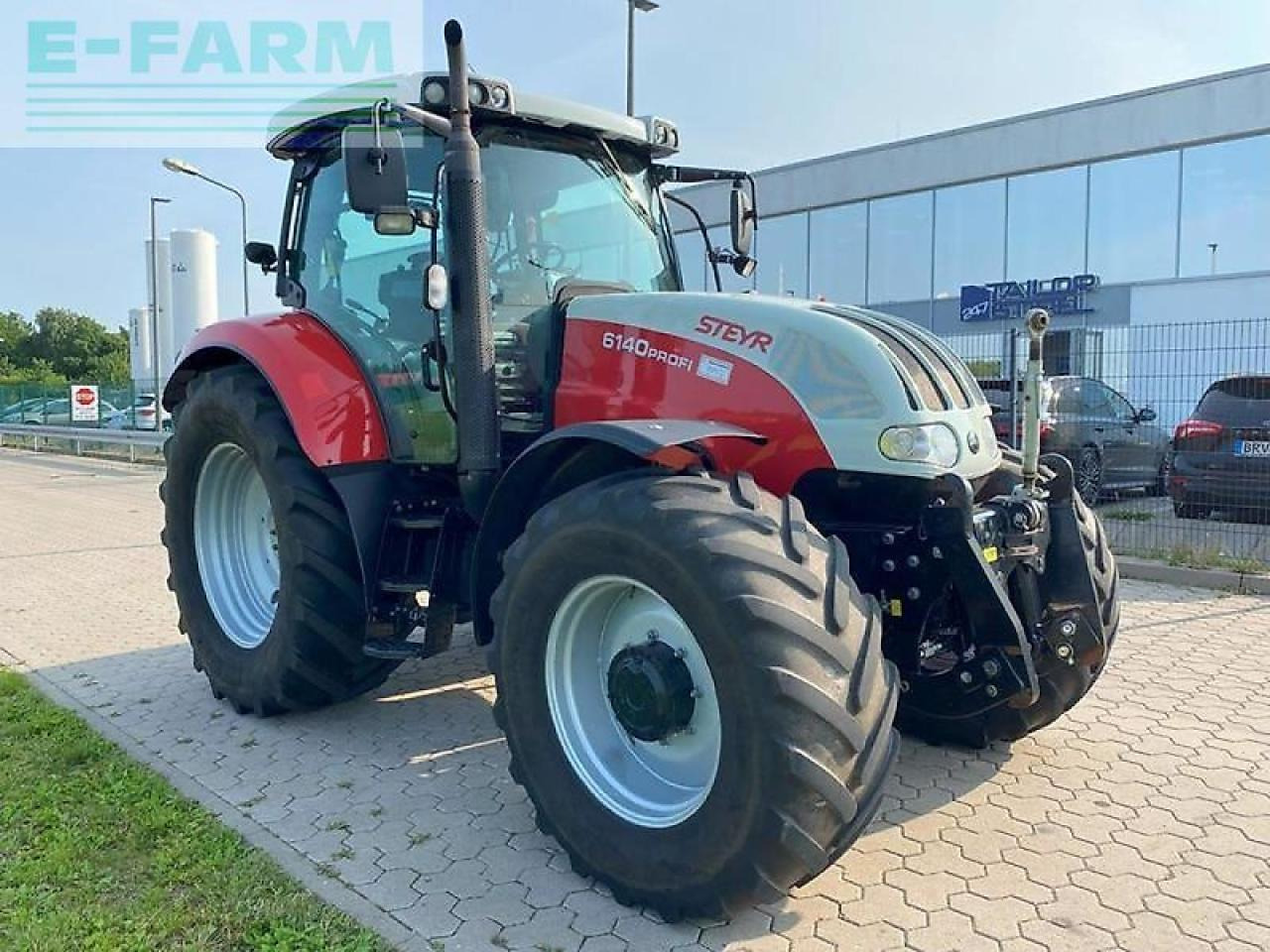 Steyr profi 6140 - Tracteur agricole: photos 3 Steyr profi 6140 - Tracteur agricole: photos 3