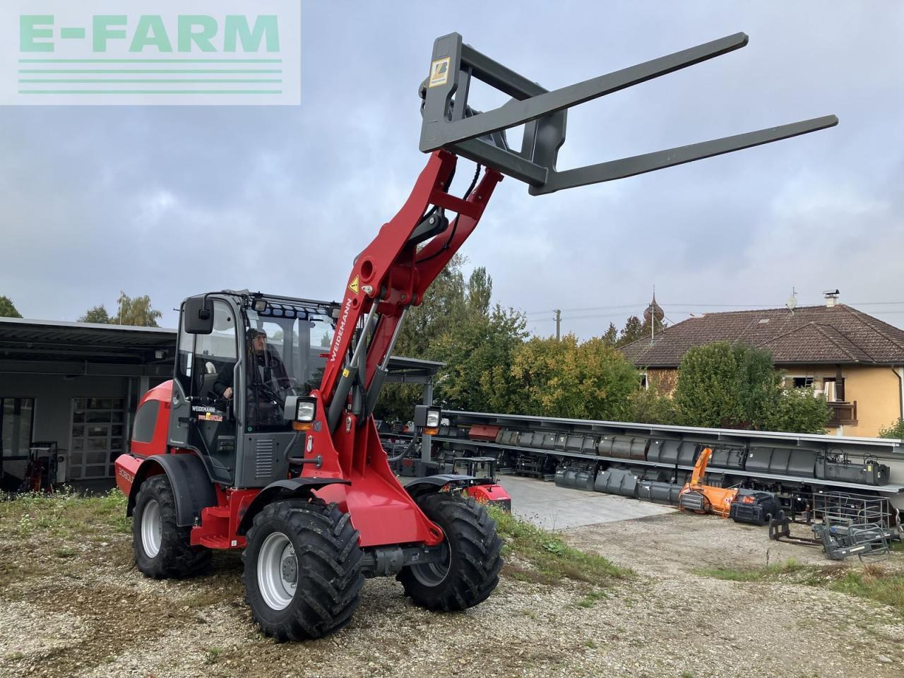 Weidemann 3080lp für geflügelkistengabel sofort verfügbar - Mini pelle: photos 2 Weidemann 3080lp für geflügelkistengabel sofort verfügbar - Mini pelle: photos 2
