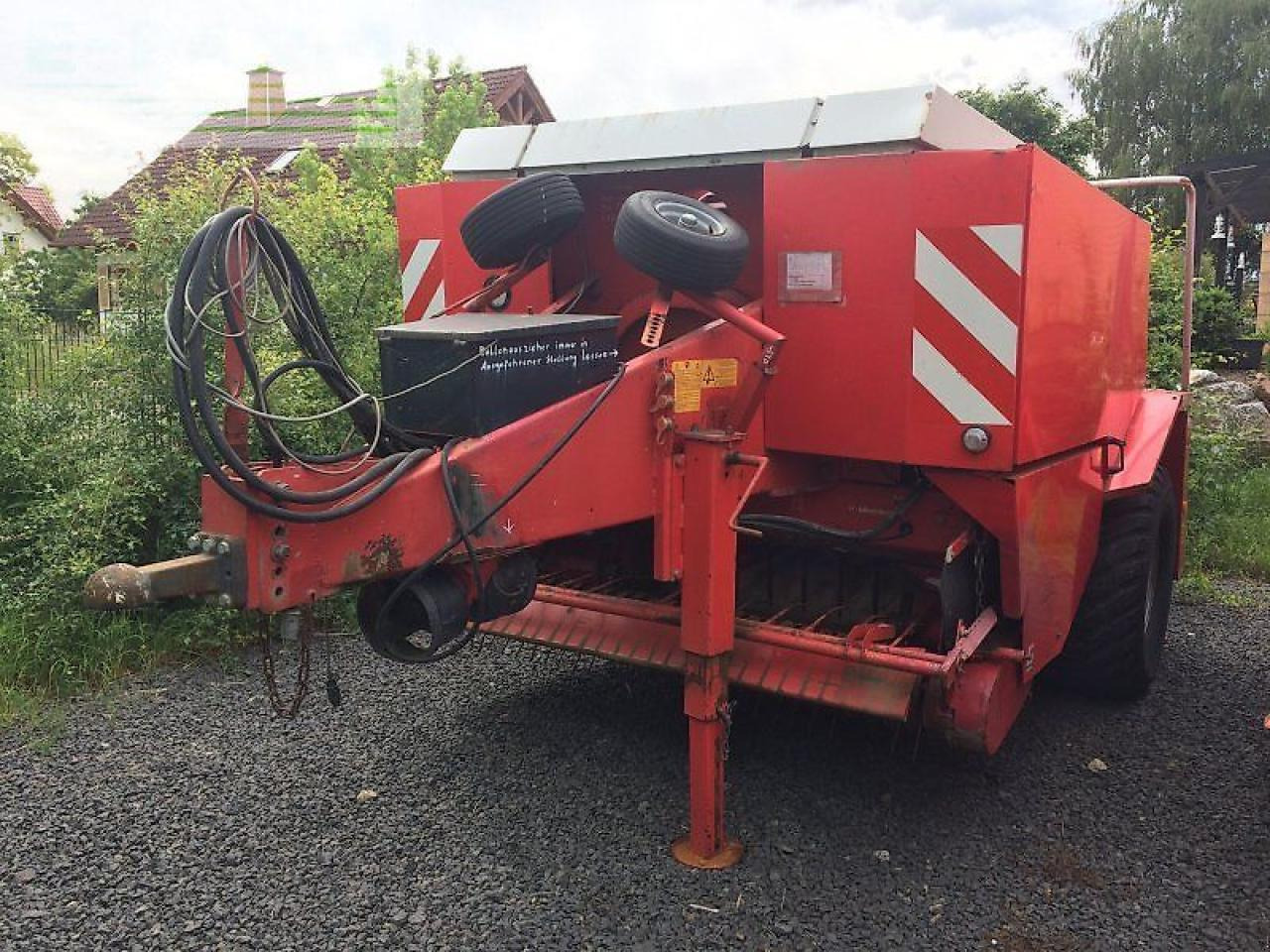 Welger d 6000 - Presse à balles cubiques: photos 3 Welger d 6000 - Presse à balles cubiques: photos 3