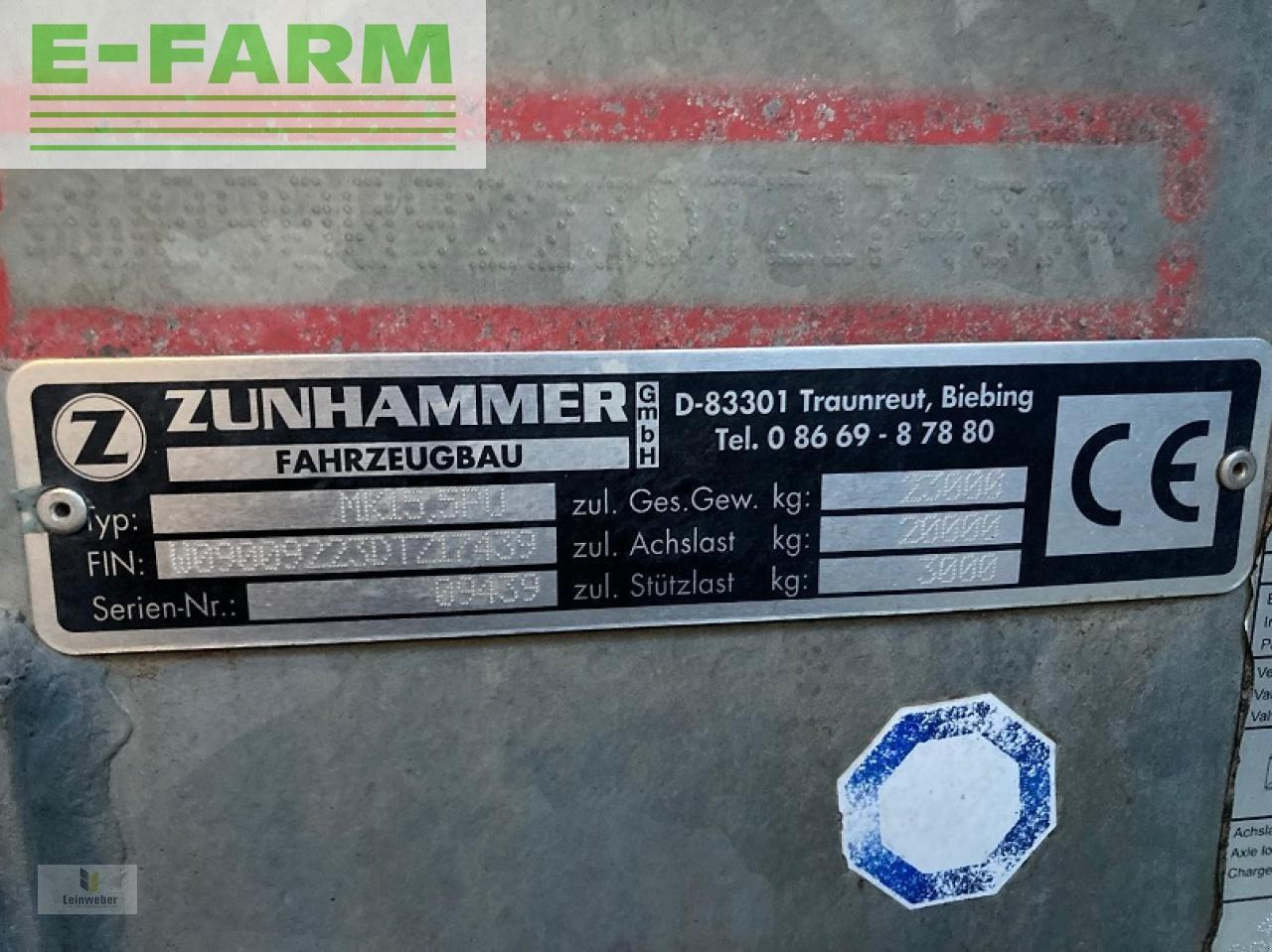 Tonne à lisier Zunhammer mke 15,5 puss: photos 9