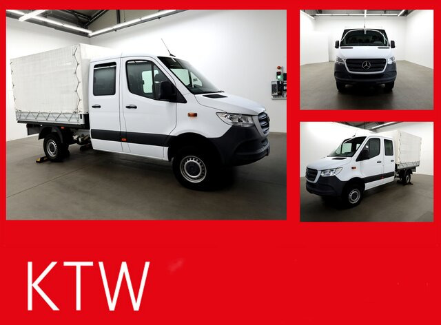 MERCEDES-BENZ Sprinter 314 CDI DOKA,Allrad,Standheizung - Utilitaire rideaux coulissants (PLSC), Utilitaire double cabine: photos 1 MERCEDES-BENZ Sprinter 314 CDI DOKA,Allrad,Standheizung - Utilitaire rideaux coulissants (PLSC), Utilitaire double cabine: photos 1