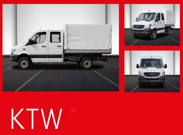 MERCEDES-BENZ Sprinter 316CDI DOKA,Allrad,AHK,Standhzg. - Utilitaire plateau, Utilitaire double cabine: photos 1 MERCEDES-BENZ Sprinter 316CDI DOKA,Allrad,AHK,Standhzg. - Utilitaire plateau, Utilitaire double cabine: photos 1