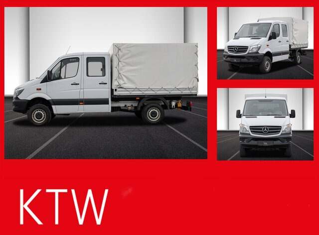 MERCEDES-BENZ Sprinter 316CDI DOKA,Allrad,Klima,AHK,TCO - Utilitaire rideaux coulissants (PLSC), Utilitaire double cabine: photos 1 MERCEDES-BENZ Sprinter 316CDI DOKA,Allrad,Klima,AHK,TCO - Utilitaire rideaux coulissants (PLSC), Utilitaire double cabine: photos 1
