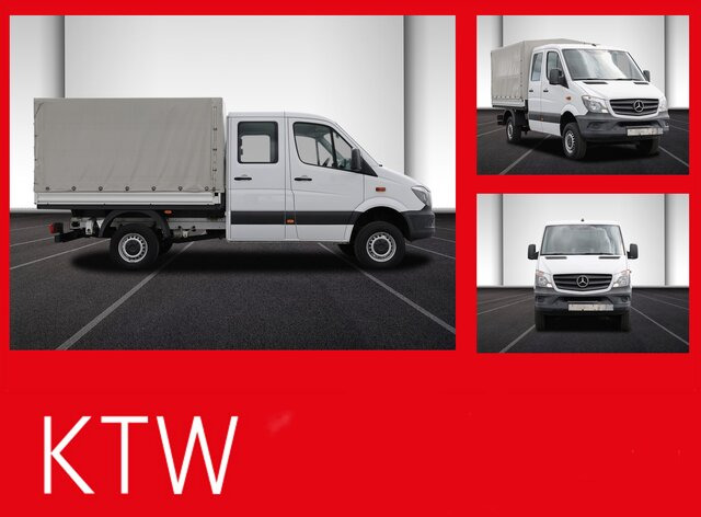MERCEDES-BENZ Sprinter 316CDI DOKA,Allrad,Klima - Utilitaire rideaux coulissants (PLSC), Utilitaire double cabine: photos 1 MERCEDES-BENZ Sprinter 316CDI DOKA,Allrad,Klima - Utilitaire rideaux coulissants (PLSC), Utilitaire double cabine: photos 1