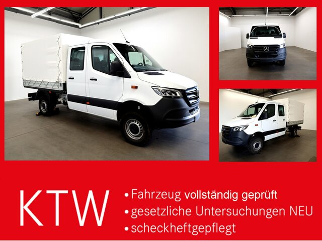 MERCEDES-BENZ Sprinter 319CDI DOKA,Allrad,Automatik,LED - Utilitaire rideaux coulissants (PLSC), Utilitaire double cabine: photos 1 MERCEDES-BENZ Sprinter 319CDI DOKA,Allrad,Automatik,LED - Utilitaire rideaux coulissants (PLSC), Utilitaire double cabine: photos 1