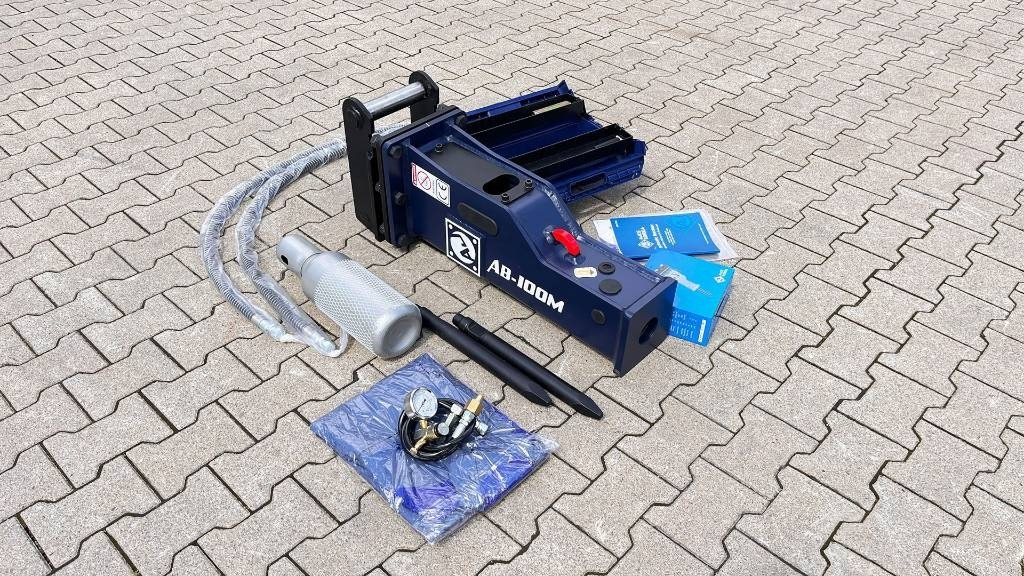 Marteau hydraulique pour Engins de chantier neuf Hydraulikhammer AJCE 100M für MS03: photos 7