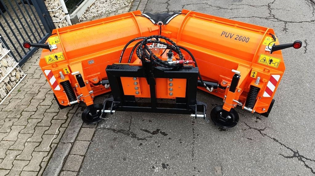 Lame à neige pour Machine agricole neuf Schneepflug PUV 2600 Radlader Dreipunktaufnahme: photos 6