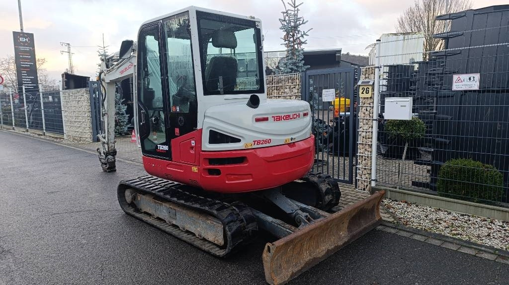 Mini pelle Takeuchi TB 260 Powertilt und Schnellwechsler MS 03, Radio: photos 12