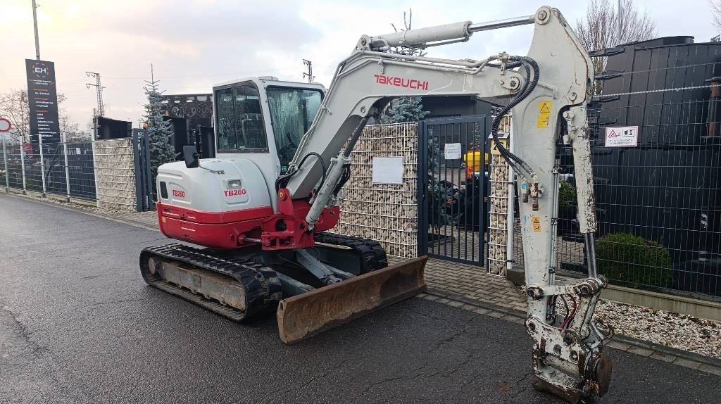Mini pelle Takeuchi TB 260 Powertilt und Schnellwechsler MS 03, Radio: photos 23