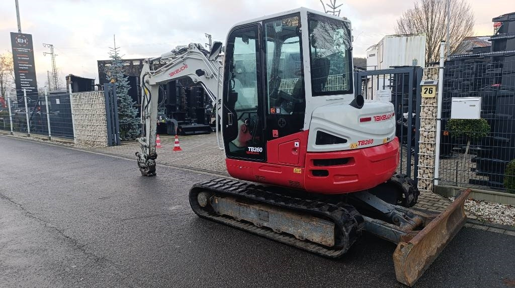 Mini pelle Takeuchi TB 260 Powertilt und Schnellwechsler MS 03, Radio: photos 13