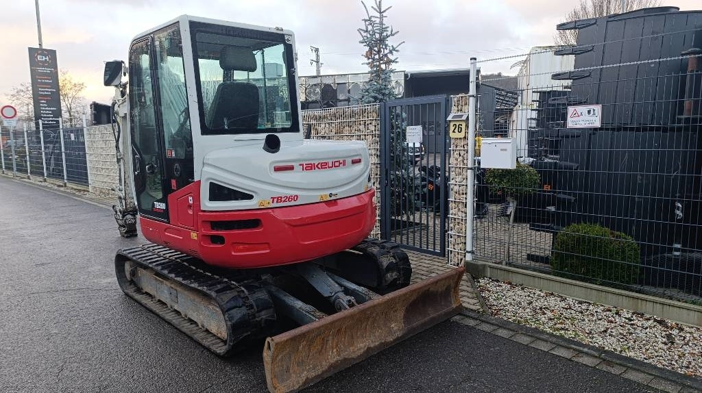 Mini pelle Takeuchi TB 260 Powertilt und Schnellwechsler MS 03, Radio: photos 11