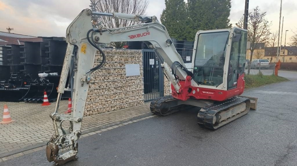 Mini pelle Takeuchi TB 260 Powertilt und Schnellwechsler MS 03, Radio: photos 16