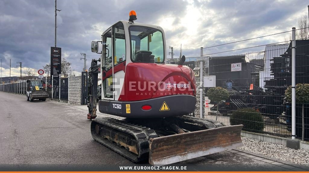 Terex Minibagger TC 50, Schnellwechsler MS03, Knickmatik - Mini pelle: photos 3 Terex Minibagger TC 50, Schnellwechsler MS03, Knickmatik - Mini pelle: photos 3