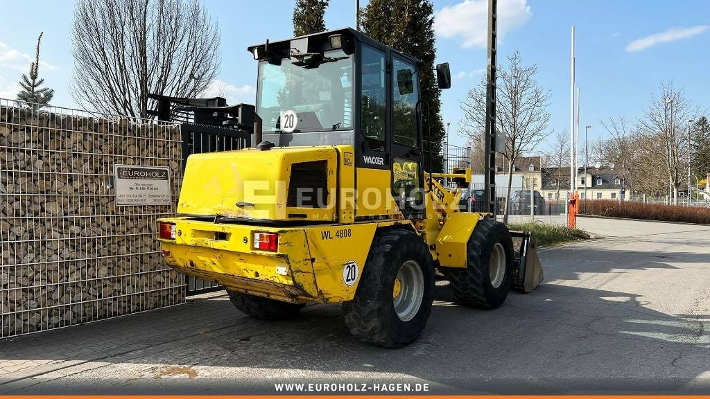 Wacker Radlader WL 4808, Schnellwechsler, Klappschaufel - Chargeuse sur pneus: photos 1 Wacker Radlader WL 4808, Schnellwechsler, Klappschaufel - Chargeuse sur pneus: photos 1