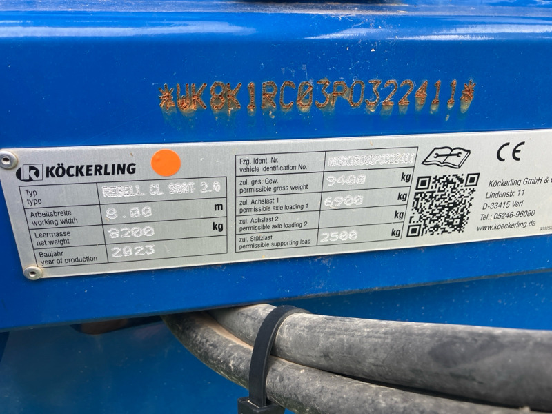 Köckerling Rebell CL 800T 2.0 - Cover crop: photos 2 Köckerling Rebell CL 800T 2.0 - Cover crop: photos 2